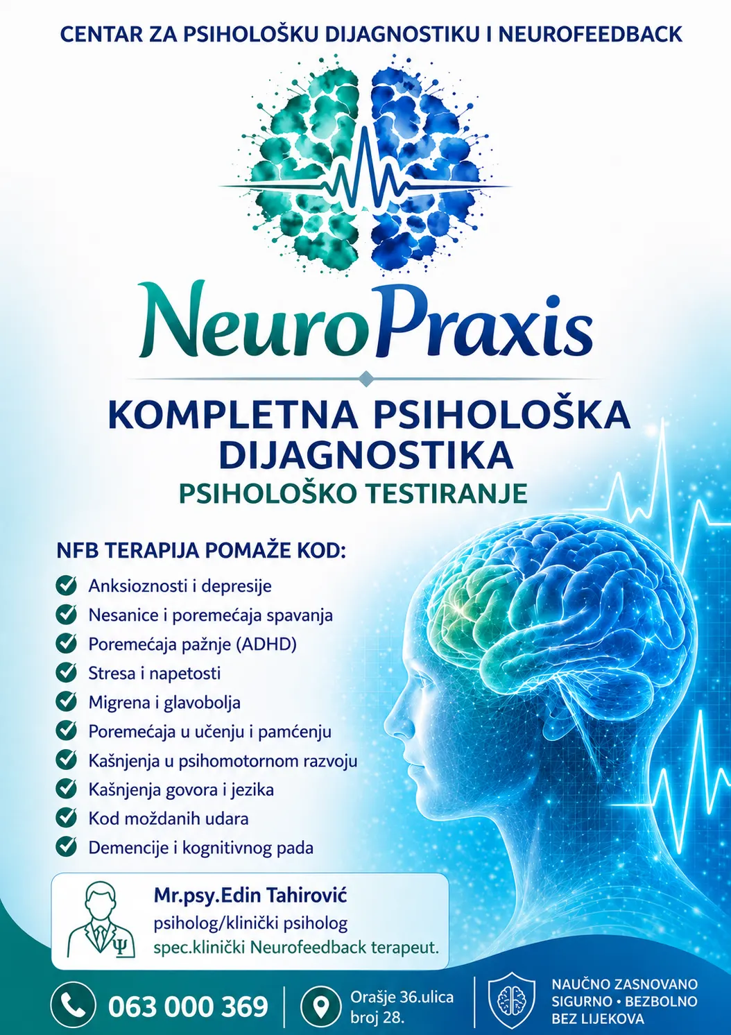 Centar za psihološku dijagnostiku i neurofeedback terapiju NeuroPraxis — fotografija 4